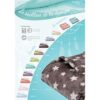 DOMIVA Couverture Microdoux - Microfibre 100% Polyester - Blanc - 75 x 100 cm – Image 2