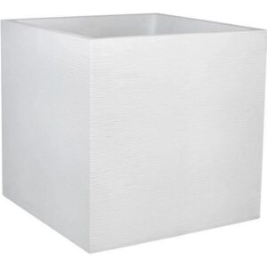 EDA PLASTIQUE Bac a fleurs carré Graphit - 57 L - 49