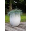 Pot rond Graphit - EDA PLASTIQUE - Contenance 53L - Blanc cérusé – Image 3