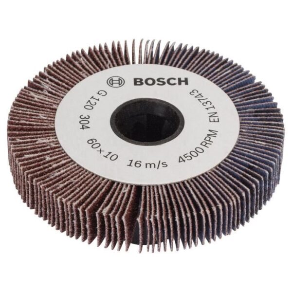 Rouleau a lamelles Bosch - PRR / TEXORO - 10mm Grain 120 - Ponçage bois