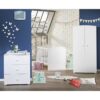 Lit évolutif - 140x70cm - Babyprice Basic - En bois blanc – Image 3
