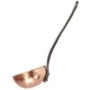 Louche en cuivre massif avec manche en fonte - BAUMALU - Diametre 11 cm – Image 3