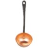 Louche en cuivre massif avec manche en fonte - BAUMALU - Diametre 11 cm – Image 4