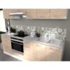 OSLO Meuble haut 1 porte - Décor Chene Jackson - L 60 x P 36 x H 58 cm – Image 5
