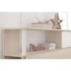 PARISOT Chambre enfant complete - Tete de lit + lit + armoire - Style contemporain - Décor acacia clair et blanc - CHARLEMAGNE – Image 5
