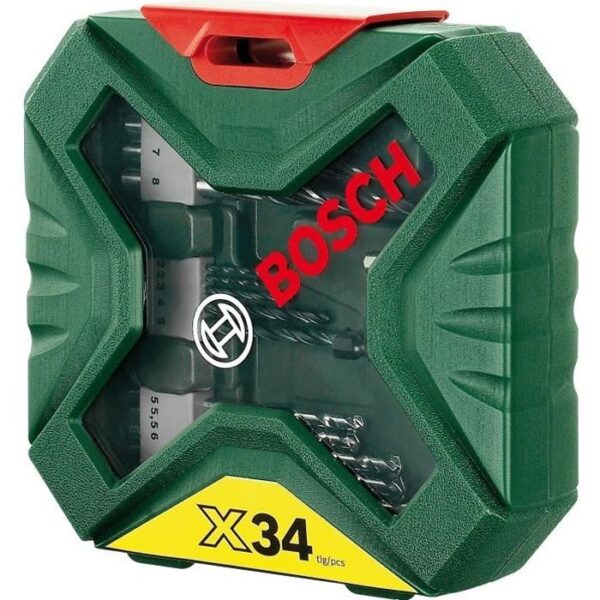 Set mixte perçage - vissage Bosch - Coffret X-Line Classic de forets et d'embouts de vissage