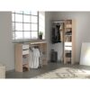 Kit dressing - EKIPA - URBAIN - Chene brooklyn et blanc - 2 tiroirs – Image 4