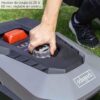 Robot tondeuse connecté 900m2 Scheppach RoboCut XXL900 avec station de recharge | Jusqu'a 900 m² | Capteur de pluie – Image 3