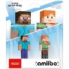 Figurine Amiibo - Steve & Alex N°89  Collection Super Smash Bros.