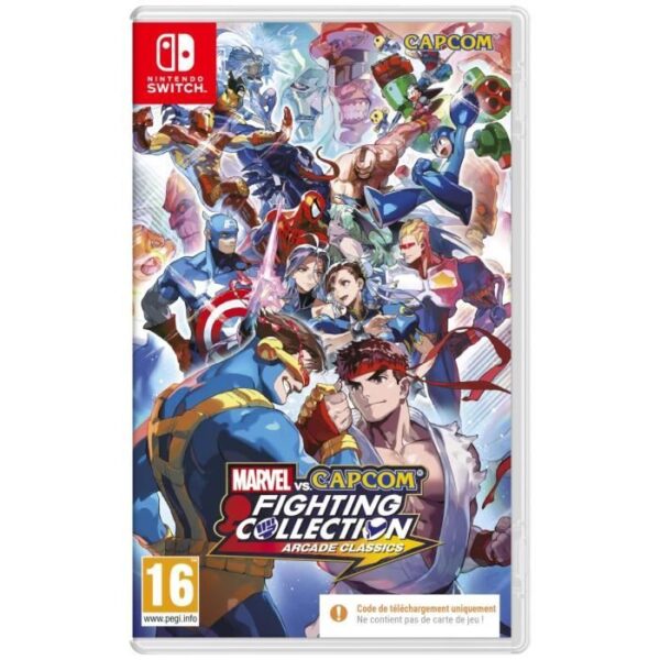 Marvel Vs Capcom Fighting Collection Arcade Classics (code De Téléchargement) - Jeu Nintendo Switch