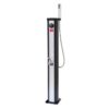 Douche solaire d'extérieur Ubbink Solaris ELITE - Réservoir 18L - Mitigeur et douchette - Ø15 x H118 cm