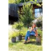 Pot de fleur - DEROMA - Vaso Save R - 58L - 48cm - Gris foncé – Image 2