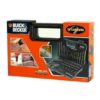 Coffret de perçage et vissage BLACK+DECKER - A7188-XJ - 50 accessoires titanium – Image 2