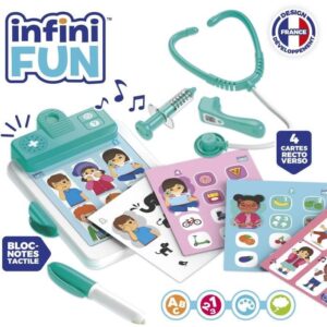 Kit Docteur - KD - Mon Kit Docteur Éducatif - Plus de 300 phrases et 15 themes éducatifs des 2 ans