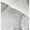 ABEIL Couette tempérée BICOLORE 240x260cm - Blanc & Gris chiné – Image 2