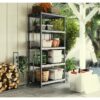Étagere de rangement XL KETER Plus X/5 - Noir - 90 x 60 x 187 cm - 80 kg / tablette – Image 2