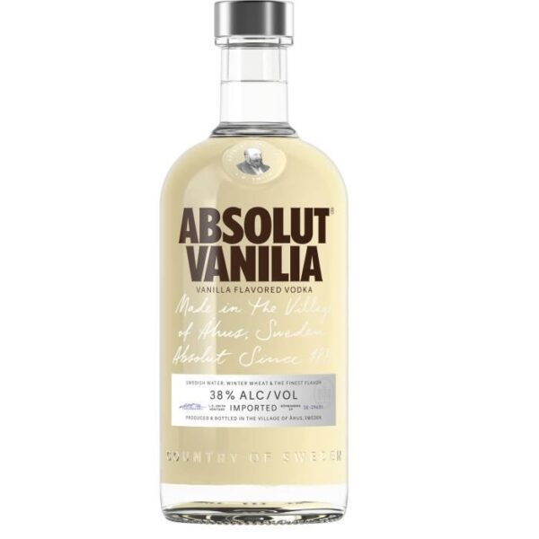 Absolut - Vanille - Vodka aromatisée - 38