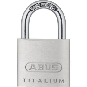 Cadenas - ABUS - 64TI/30 Titalium - Corps aluminium - Clé paracentrique - Risque de vol moyen