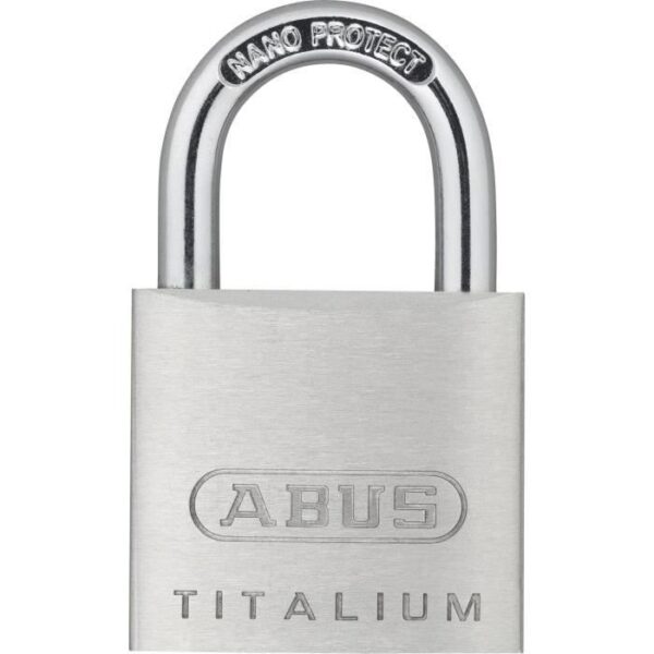 Cadenas - ABUS - 64TI/30 Titalium - Corps aluminium - Clé paracentrique - Risque de vol moyen