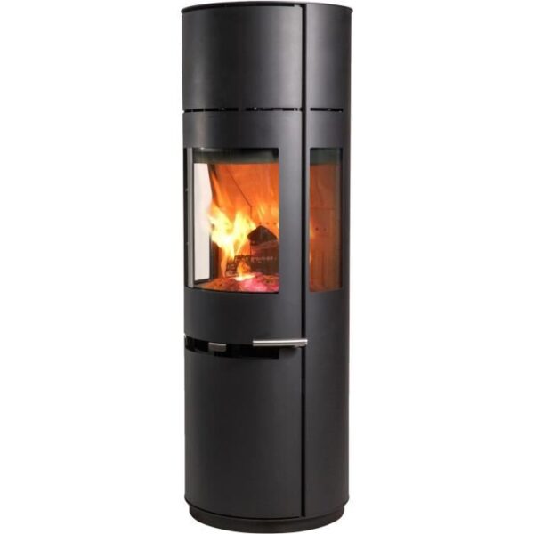 Poele a bois - ADURO 9.7 - 50300 - 6 KW - Noir