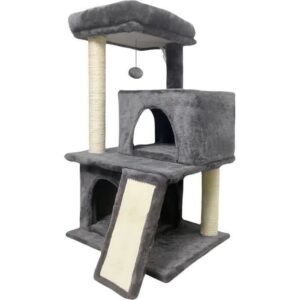 FLOPI Arbre a chat gris foncé- 44