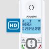 Téléphone sans fil - ALCATEL - F530 Duo - 2 combinés, blocage d'appels, mains libres, 2 mémoires directes, Blanc/Bleu – Image 6