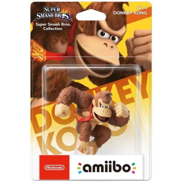 Figurine Amiibo - Donkey Kong N°4  Collection Super Smash Bros.