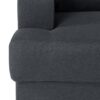 Canapé d'angle droit 4 places Paul - Tissu gris anthracite - L 215 x p 140 cm – Image 6