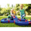 Smoby - Circuit de jeu d'eau AquaPlay - Mountain Lake - 2 bâteaux + 3 figurines animaux - Fabriqué en Allemagne - Dés 3ans – Image 5