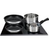 Batterie de cuisine Arthur Martin AM2493 8 pieces - Acier Inoxydable - Poignée amovible - Tous feux dont induction – Image 2