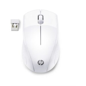 Souris sans fil HP 220 - Blanc neige