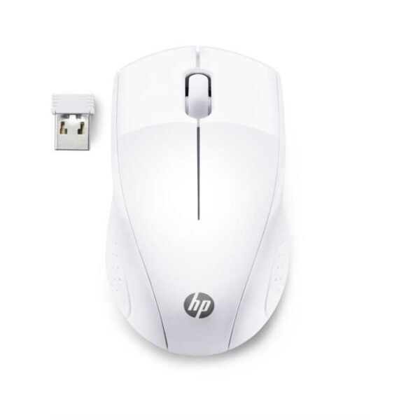 Souris sans fil HP 220 - Blanc neige