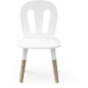 Ensemble table + chaises - FIMIANA - Style scandinave - Blanc mat / Chene kronberg - DEMEYERE – Image 6