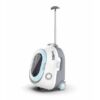 Caisse transport pour chats - Mpets - TROLLEY - Bleue & Blanc