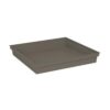 EDA Soucoupe carrée Toscane - 40 cm - Taupe – Image 2