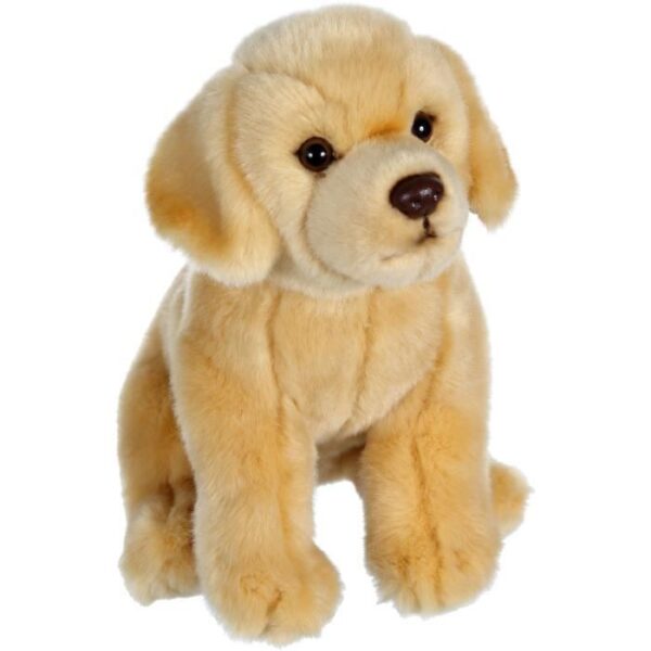Peluche Chien Labrador Beige - GIPSY TOYS - Assis
