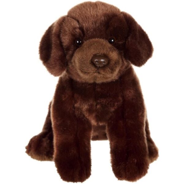 Peluche Chien Labrador Marron - GIPSY TOYS - Assis
