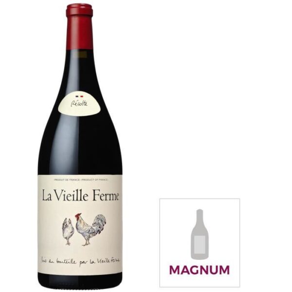 Magnum La Vieille Ferme  Ventoux - Vin rouge de la Vallée du Rhône