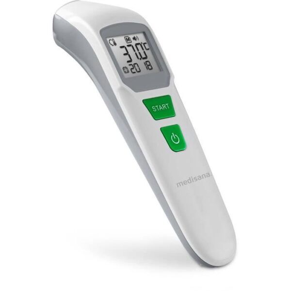 Thermometre - MEDISANA - TM 760 - Sans contact - Mesure précise viseur LED - Signal sonore - Mémoires - Dispositif medical certifié