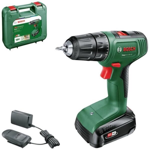 Perceuse visseuse Bosch EasyDrill 18V-40 (+1xbatterie 2