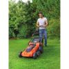 Tondeuse a Gazon Electrique Sans Fil 36V CLMA4820L2-QW - BLACK+DECKER - 7 Hauteurs Réglables - Fonction Mulching – Image 3