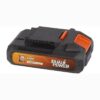 Batterie Dual Power POWDP9021 - pour Outils de Bricolage sans Fil de 20 V - LED d'Indication de Puissance - Plateforme de Batterie – Image 2