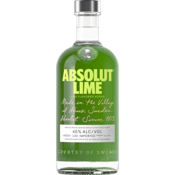 Absolut - Lime - Vodka aromatisée - 40