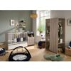Lit bébé combiné - 120x60cm - Evolutif en 90x190cm - Babyprice Up - Chene - Avec commode a langer 1 porte – Image 6