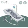 Babymoov Transat pour bébé Graphik Bleu et gris – Image 3