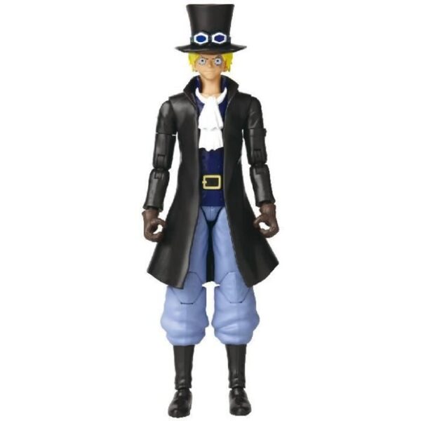 Figurine Anime Heroes - BANDAI - One Piece Sabo 17 cm - 16 points d'articulation