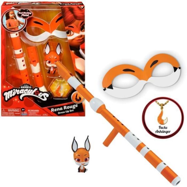 BANDAI - Miraculous Set de transformation - Rena Rouge