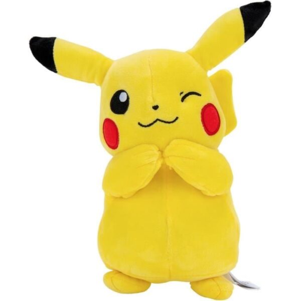 Peluche - BANDAI - PIKACHU - 20CM - Jaune - Pour enfants a partir de 2 ans