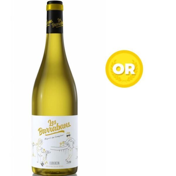 Les Barrabans 2023 Luberon - Vin blanc de la Vallée du Rhône