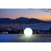 LUMISKY - Boule lumineuse filaire pour extérieur LED - blanc BOBBY - Ø60cm culot E27 – Image 2